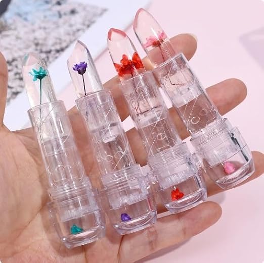 Jelly Flower lip lollies ( 3 in 1 )