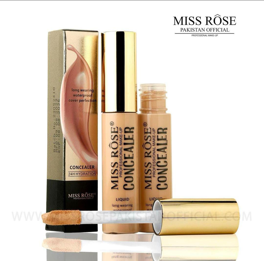 Miss Rose New Perfect Miss Rose Cover 24H Hydrating Concealer 15ml(Random Shades)